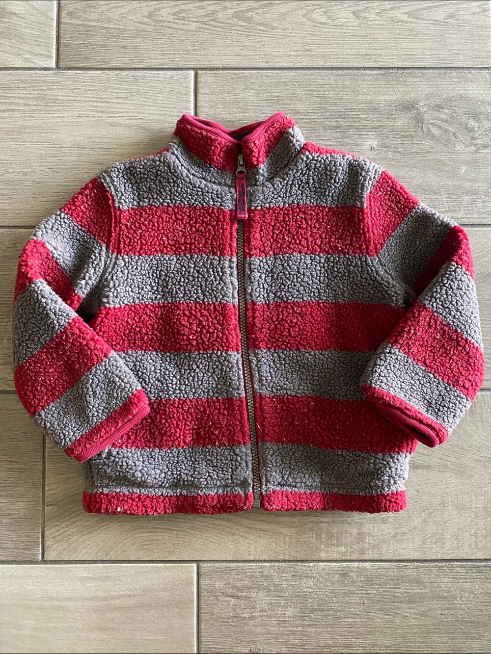 77 Kids Boys lined Jacket/Coat - Red